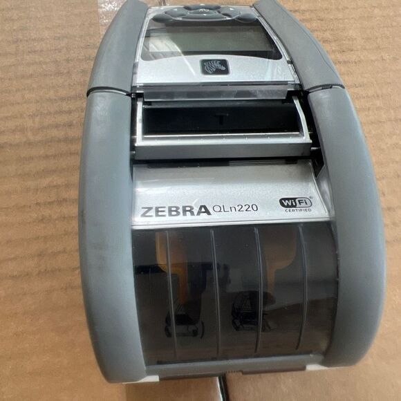 Zebra QLn220 QN2-AUNA0M00-00 Wireless / MOBILE Thermal Printer NO BATTERY N6-1 N - Picture 8 of 12